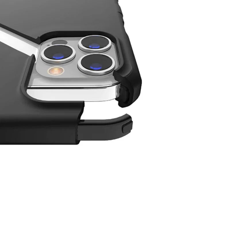Itskins Supreme Solid iPhone 13 Pro Max Cover - Charcoal Black - Tashqila Itskins Supreme Solid iPhone 13 Pro Max Cover - Charcoal Black - Tashqila